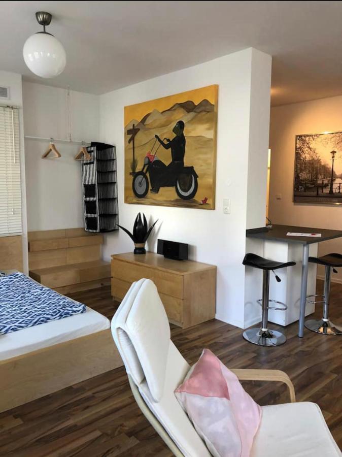 רוסטוק Ferienwohnung Zwergmoewe מראה חיצוני תמונה